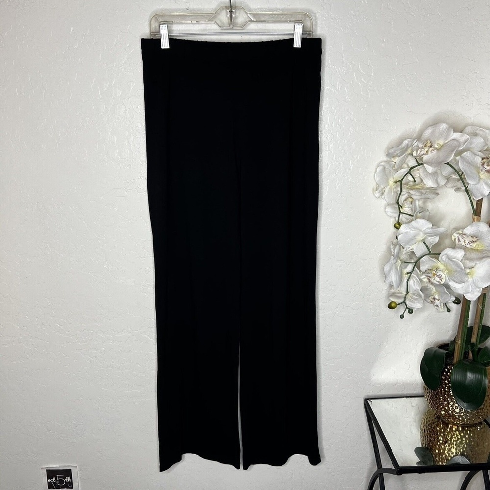 Grace Women's Black Bottoms Elastic Waist Size Medium Pants